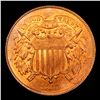 Image 2 : ***Auction Highlight*** 1866 Two Cent Piece 2c Graded Choice+ Unc RD By USCG (fc)