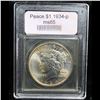 Image 2 : ***Auction Highlight*** 1934-p Peace Dollar $1 Graded GEM Unc By USCG (fc)