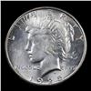 Image 2 : ***Auction Highlight*** 1925-s vam 1i Peace Dollar $1 Graded Choice+ Unc By USCG (fc)