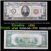 Image 1 : 1934A $20 hawaii WWII Emergency Currency Federal Reserve Note RARE Grades vf+