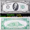 Image 1 : 1928A $10 Green Seal Federal Reserve Note (Chicago, IL) Redeemable In Gold Grades Choice AU/BU Slide