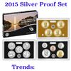 Image 1 : 2015 United States Silver Proof Set