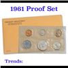 Image 1 : 1961 Proof Set Original Packaging Including Mint Letter