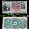 Image 1 : 1863 US Fractional Currency 25c Third Issue fr-1302 George Washinton Grades Select CU