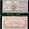 Image 1 : Military Payment Certificate (MPC) Series 661 $5 Grades Gem CU