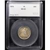 Image 4 : ***Auction Highlight*** 1875-p Twenty Cent Piece 20c Graded ms62 PL By SEGS (fc)
