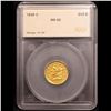 Image 10 : *HIGHLIGHT OF ENTIRE AUCTION* 1839 c TOP POP Variety 3-C Gold Classic $2.5 Graded ms62 By SEGS (fc)