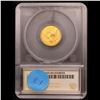 Image 11 : *HIGHLIGHT OF ENTIRE AUCTION* 1839 c TOP POP Variety 3-C Gold Classic $2.5 Graded ms62 By SEGS (fc)
