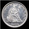 Image 2 : ***Auction Highlight*** 1875-p Twenty Cent Piece 20c Graded Select Unc By USCG (fc)