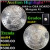 Image 1 : ***Auction Highlight*** 1883-cc GSA HOARD Morgan Dollar $1 Grades Select+ Unc (fc)