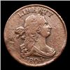 Image 2 : 1804 Draped Bust Half Cent 1/2c Grades vf+