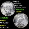 Image 1 : 1925-s Peace Dollar $1 Grades Select+ Unc