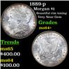 Image 1 : 1889-p Morgan Dollar $1 Grades Choice+ Unc