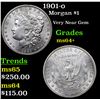 Image 1 : 1901-o Morgan Dollar $1 Grades Choice+ Unc