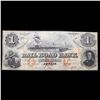 Image 2 : 1853 $1 The Erie and Kalamazoo Rail Road Bank , Adrian Michigan Obsolete Currency Grades Choice AU