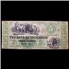 Image 2 : 1859 $5 Tecumseh, Michigan with Green Overprint Obsolute Currency Grades xf