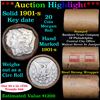 Image 1 : ***Auction Highlight*** Full solid Key date 1901-s Morgan silver dollar roll, 20 coin (fc)