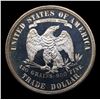 Image 3 : Proof *HIGHLIGHT OF ENTIRE AUCTION* 1883 TOP POP! Trade Dollar $1 Graded pr67 dcam By SEGS (fc)