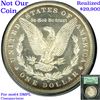 Image 10 : *HIGHLIGHT OF ENTIRE AUCTION* 1897/7-o Vam 4 Morgan Dollar $1 Graded ms64 dmpl By SEGS (fc)