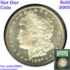 Image 9 : *HIGHLIGHT OF ENTIRE AUCTION* 1897/7-o Vam 4 Morgan Dollar $1 Graded ms64 dmpl By SEGS (fc)
