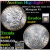 ***Auction Highlight*** 1887-s /s Top 100 vam 2A Morgan Dollar $1 Graded ms63+ By SEGS (fc)