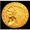 Image 2 : ***Auction Highlight*** 1911-p Gold Indian Quarter Eagle $2 1/2 Graded Select Unc By USCG (fc)