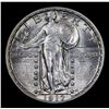 Image 2 : ***Auction Highlight*** 1917-d Ty II Standing Liberty Quarter 25c Graded Choice Unc FH By USCG (fc)