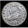 Image 2 : ***Auction Highlight*** 1824/2 Capped Bust Dime 10c Graded BU+ By USCG (fc)