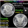 Image 1 : ***Auction Highlight*** 1884-cc GSA Hoard Morgan Dollar $1 Graded Select Unc+ PL (fc)