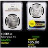 Image 1 : NGC 1902-o Morgan Dollar $1 Graded ms62 By NGC