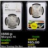 NGC 1886-p Morgan Dollar $1 Graded ms63 By NGC