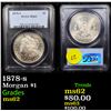 Image 1 : PCGS 1878-s Morgan Dollar $1 Graded ms62 By PCGS