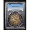 Image 2 : PCGS 1890-p Morgan Dollar $1 Graded ms63 By PCGS