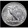 Image 3 : 1942-d Walking Liberty Half Dollar 50c Grades Select+ Unc
