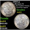 Image 1 : 1885-p Morgan Dollar $1 Grades Choice Unc