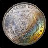 Image 3 : 1881-o Rainbow Toned Morgan Dollar $1 Grades Select Unc