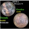 Image 1 : 1879-s Morgan Dollar $1 Grades GEM+ Unc
