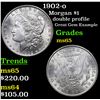 Image 1 : 1902-o Morgan Dollar $1 Grades GEM Unc