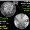 Image 1 : 1891-s Morgan Dollar $1 Grades Select+ Unc