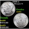 Image 1 : 1898-o Morgan Dollar $1 Grades GEM+ Unc