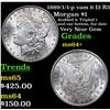 Image 1 : 1889/1/1-p vam 6 I3 R5 Morgan Dollar $1 Grades Choice+ Unc