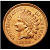 Image 2 : 1859 Ty 1 Indian Cent 1c Grades Choice AU/BU Slider+