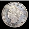 Image 2 : 1883 n/c Liberty Nickel 5c Grades GEM Unc