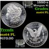 Image 1 : 1880-s Morgan Dollar $1 Grades Choice Unc PL