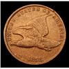 Image 2 : 1858 SL Flying Eagle Cent 1c Grades xf