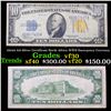 1934A $10 Silver Certificate North Africa WWII Emergency Currency Grades vf++