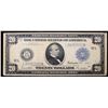 Image 2 : 1914 $20 Large Size Federal Reserve Note 12-L, San Fransisco CA.