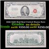 1966 $100 Red Seal United States Note Grades AU Details