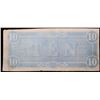 Image 3 : 1864 $10 Confederate Note, T-68 Grades xf
