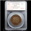 Image 4 : ***Auction Highlight*** 1837 C.D. Peacock Chicago,IL Jeweler HT-M19 Hard Times Token 1c Graded ms65 